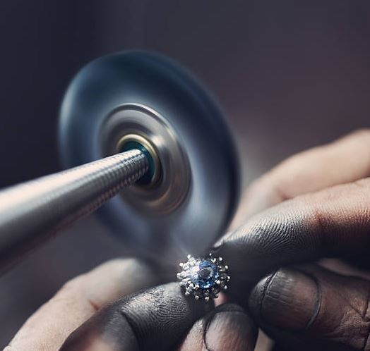 jewelry polishing and rhodium finishing by Apex Jewelry Los Angeles